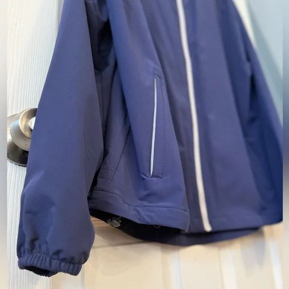 Peter Millar Navy Crown Sport Rain jacket / Windbreaker LIKE NEW - Picture 3 of 12